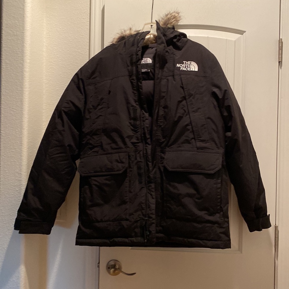 Men’s coat jacket fur hood Parka